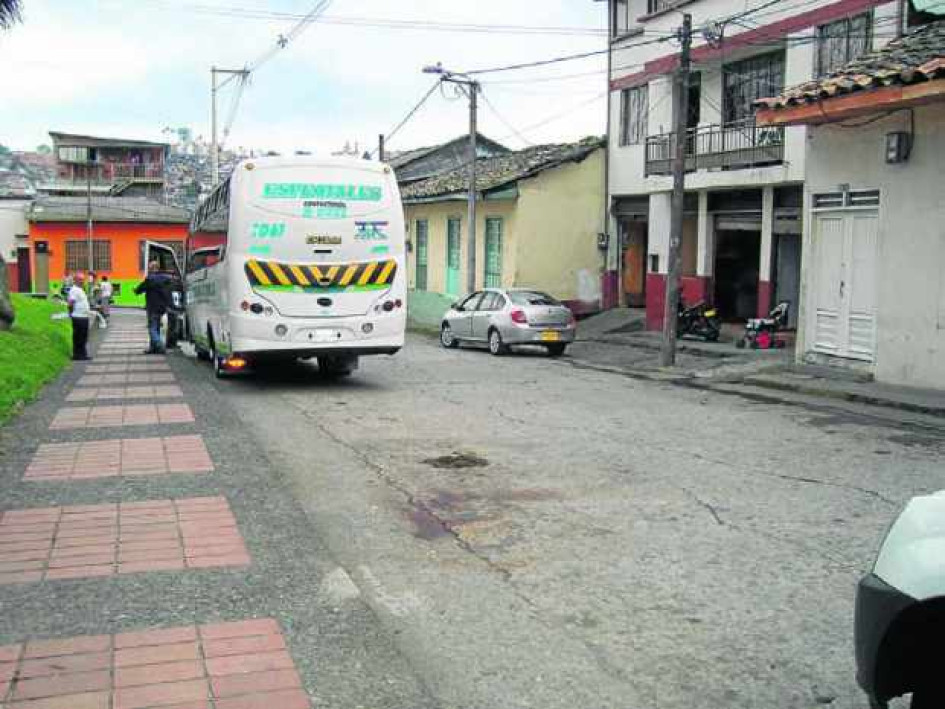 En este sector mataron al aguacatero.