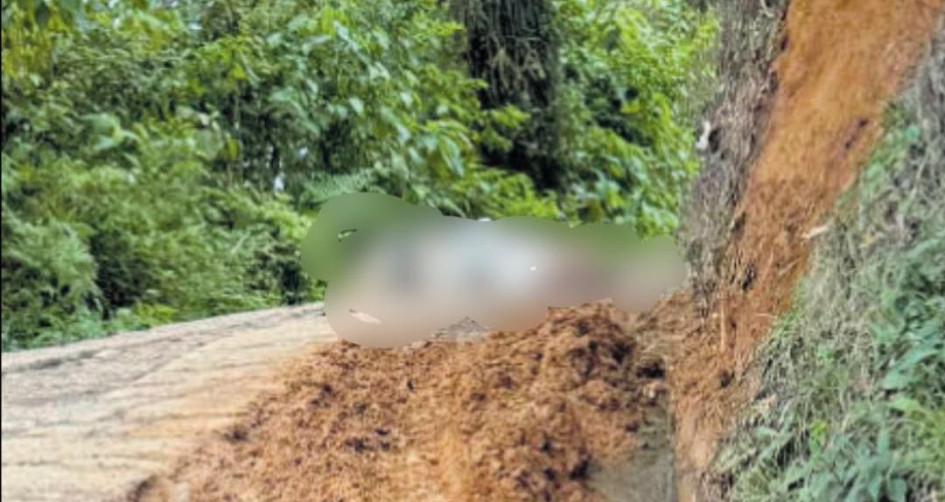 El hallazgo se produjo hacia las 11:52 a. m., del jueves 19 de febrero en la vereda La Gaitana Alta