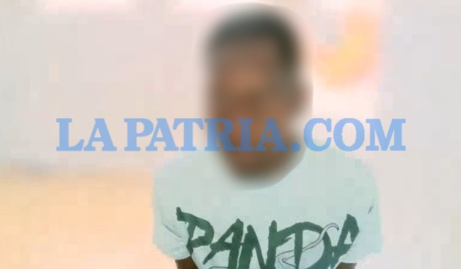 A alias Boris, natural de Quibdó, lo detuvieron en Barrio Triste, de Medellín.