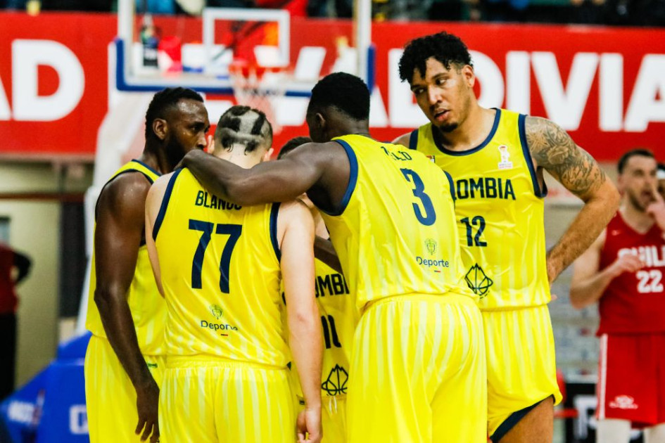 El próximo partido de la selección Colombia de baloncesto será contra Brasil 