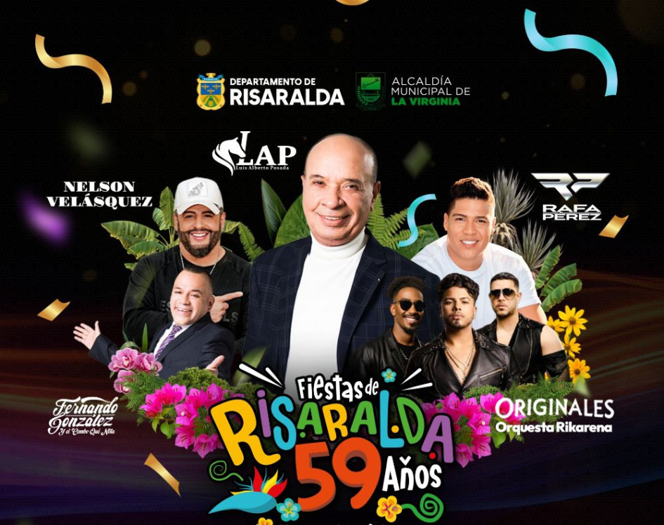 El concierto será el próximo sábado 7 de febrero en el estadio municipal de La Virginia 