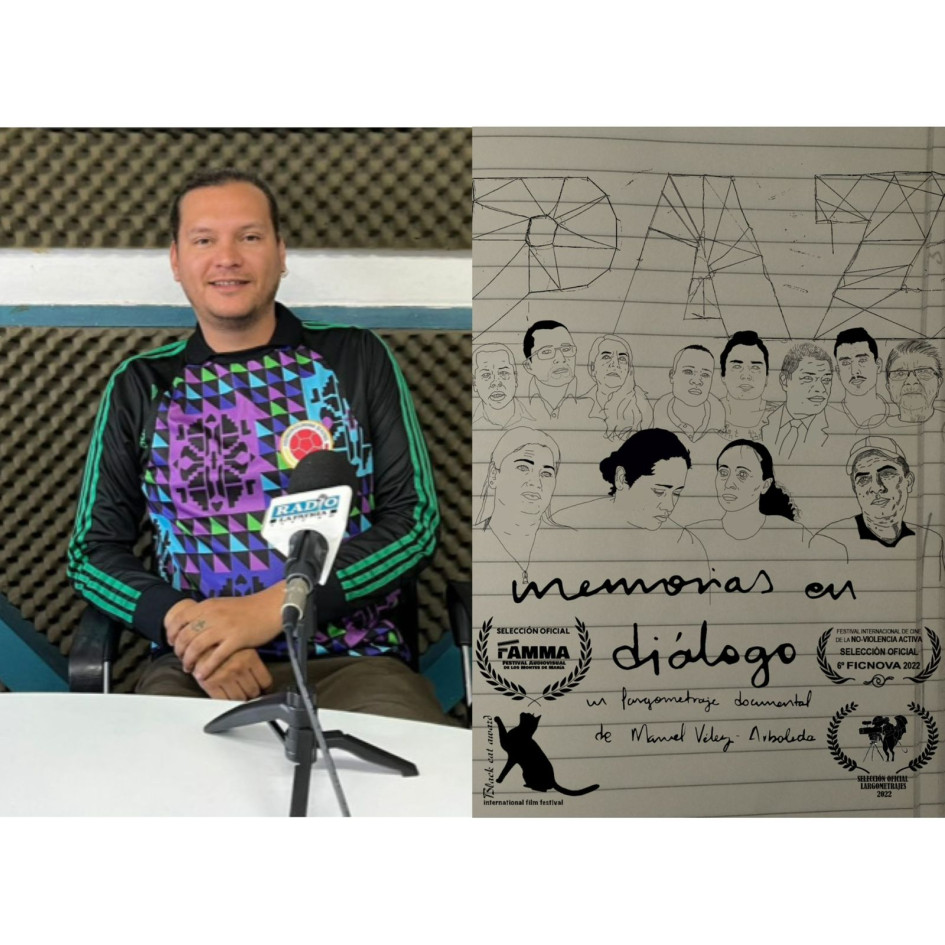 Manuel Vélez Arboleda presenta su largometraje en Nueva York: historias de paz y conflicto colombiano