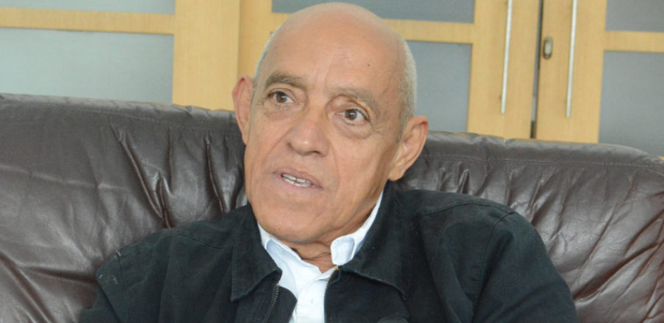 Ramón Elías López Sabogal, candidato al Senado, durante su visita a LA PATRIA.