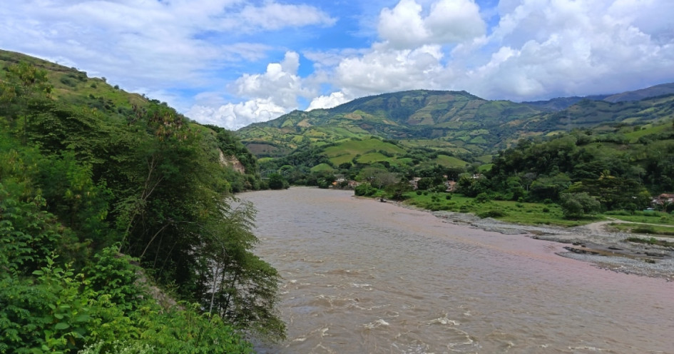 Río Cauca en Caldas