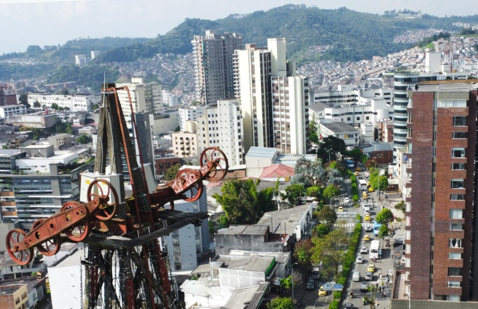 Sector El Cable de Manizales. 