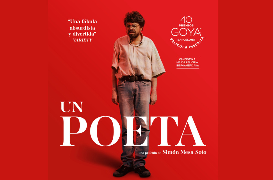'Un poeta', del cineasta colombiano Simón Mesa Soto, competirá en la próxima edición de los Premios Goya.