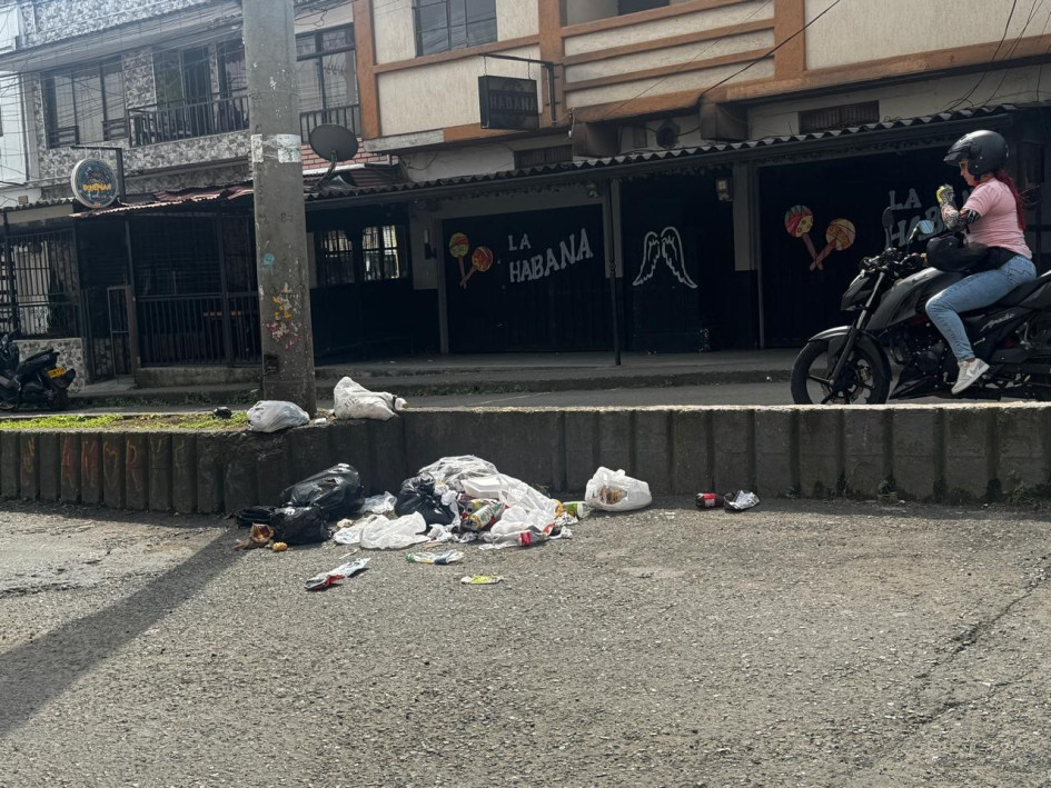 La Avenida El Libertador se transformó en un basurero