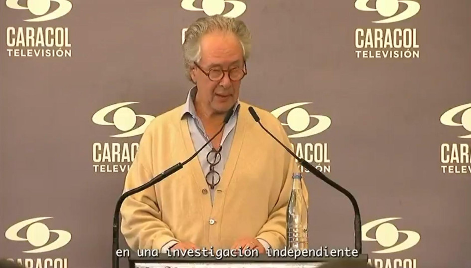 Gonzalo Córdoba, presidente de Caracol Televisión. 