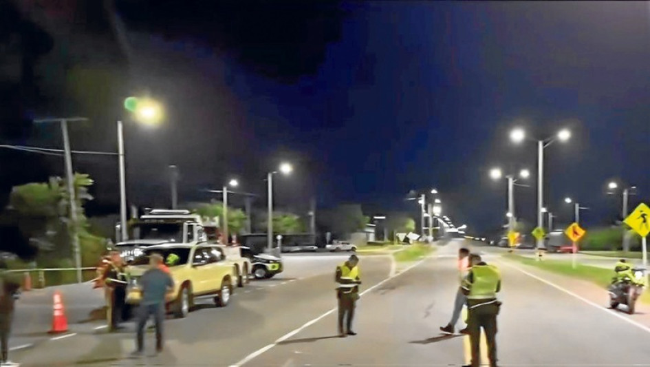 El ataque ocurrió en el peaje San Lorenzo. 