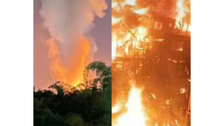 Un incendio afectó a 20 familias en esta ciudad del Eje Cafetero, en la noche del viernes. Tuvieron que acudir bomberos desde otros municipios. Esto es lo que se sabe.