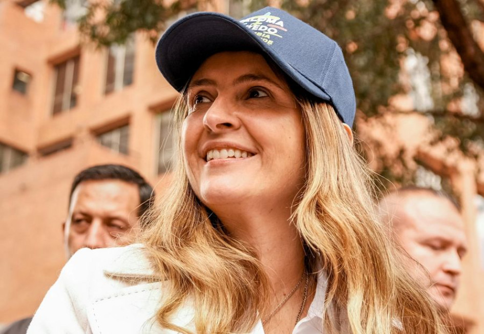 Paloma Valencia, candidata a la Presidencia de Colombia por el Partido Centro Democrático.