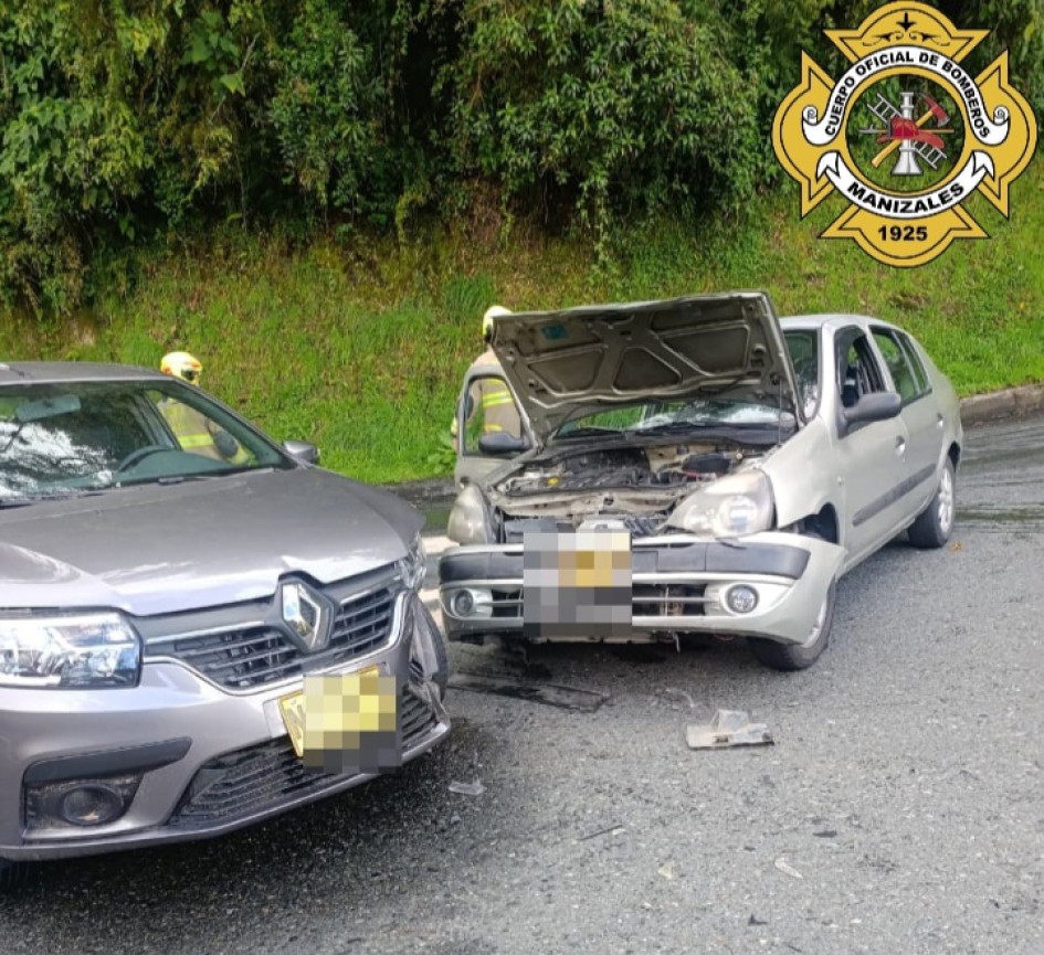 Siniestro con dos lesionados