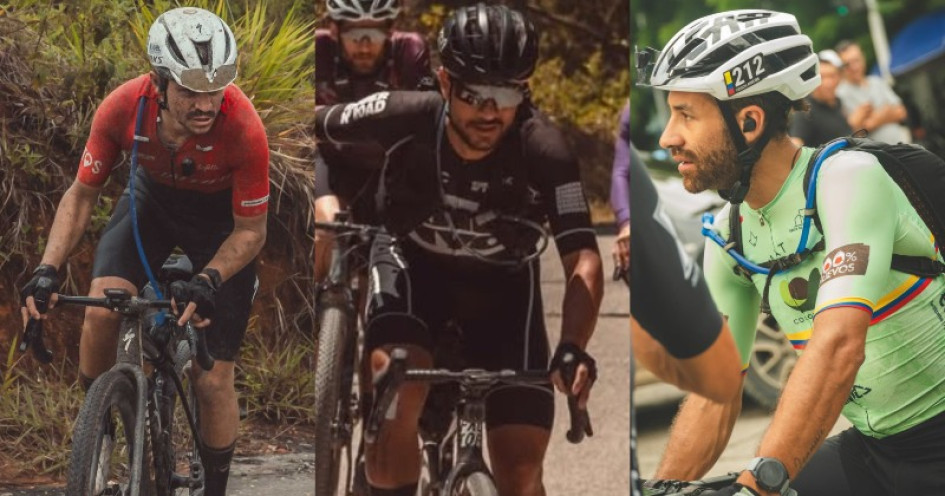 Daniel Botero, Carlos Julián Quintero y Yeison Rincón, los tres caldenses protagonistas en la quinta edición de Transcordilleras.