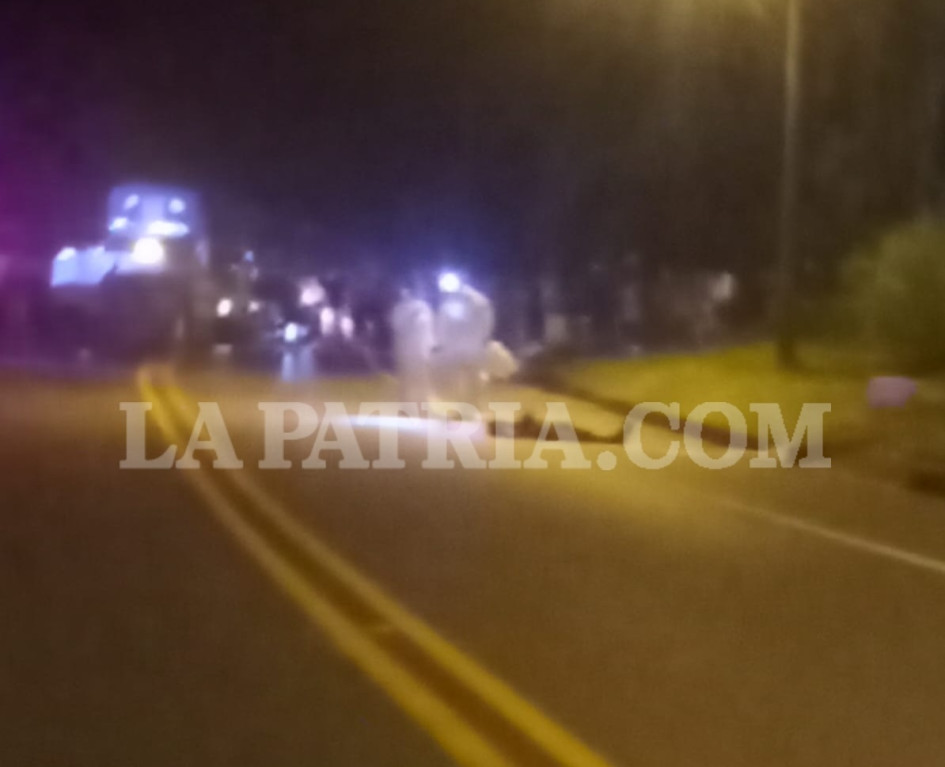 El fatal accidente ocurrió en la noche del lunes, cerca del peaje de Irra.