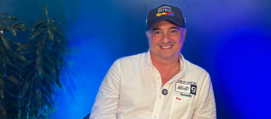 Carlos Cuartas es candidato al Senado por Salvación Nacional.