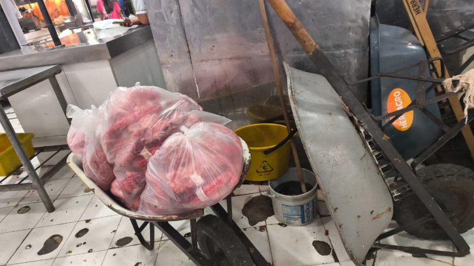 113 kilos de carne fueron decomisados en un operativo desarrollado en la Plaza de Mercado de Manizales. Las autoridades advierten que seguirán haciendo control sanitario.