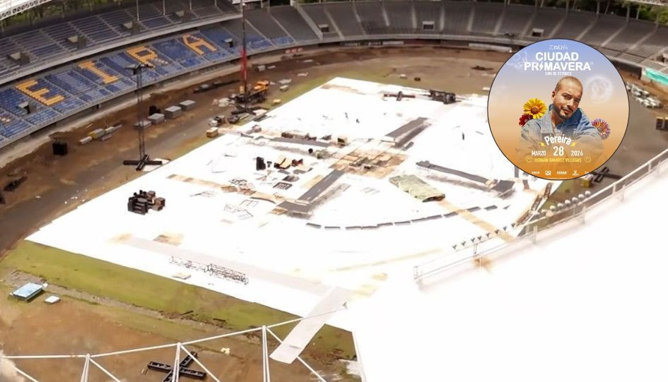 El secretario de Gobierno de Pereira mencionó que la ciudad ya se encuentra lista para el concierto.