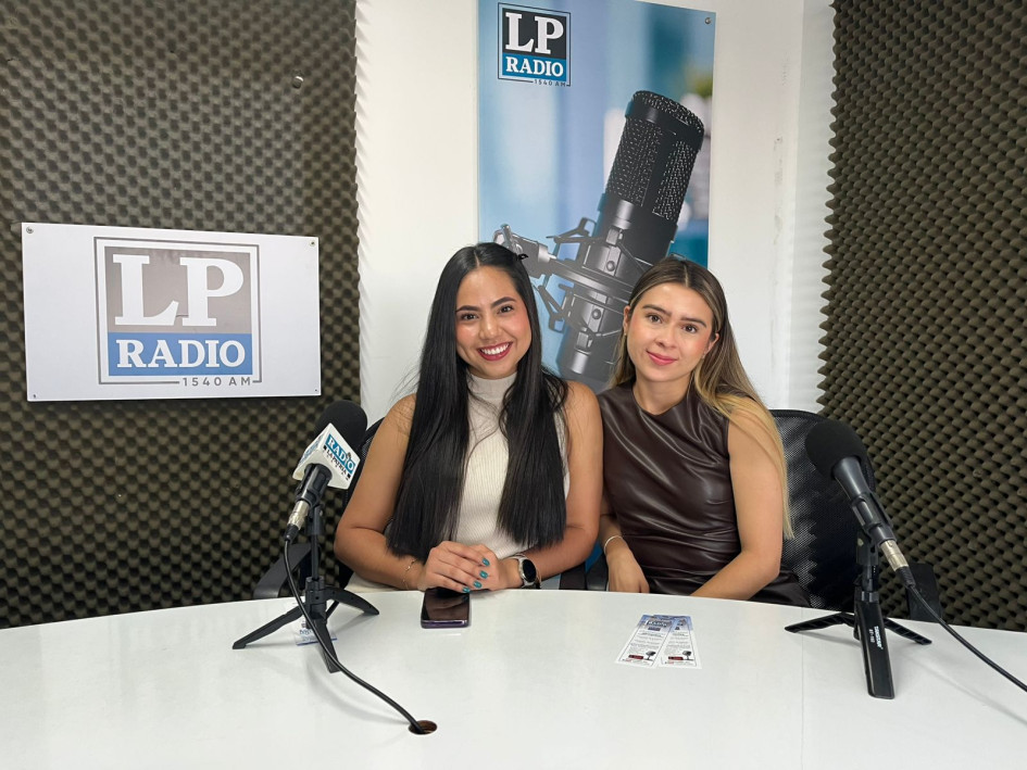 Laura Daniela Melo Rojas y Estefanía Cadavid Ladino, integrantes del Día del Negociador Internacional.