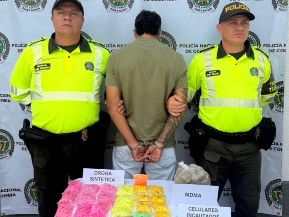 Droga sintética y éxtasis fueron hallados dentro de un camión en zona rural de Filandia durante un operativo de control de la Policía.