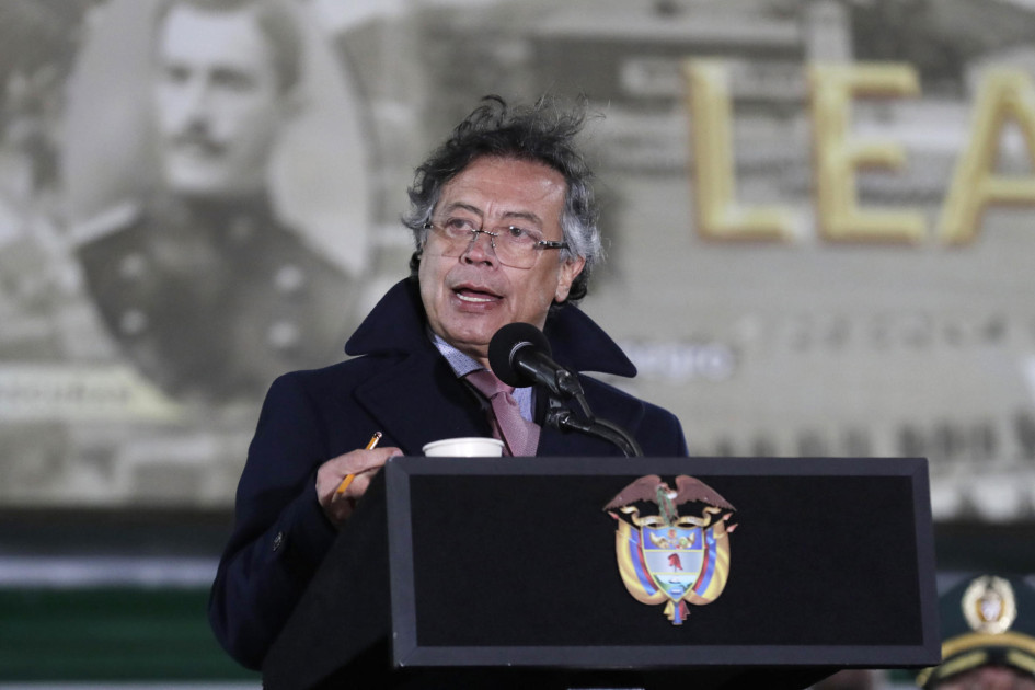 Gustavo Petro, presidente de Colombia.