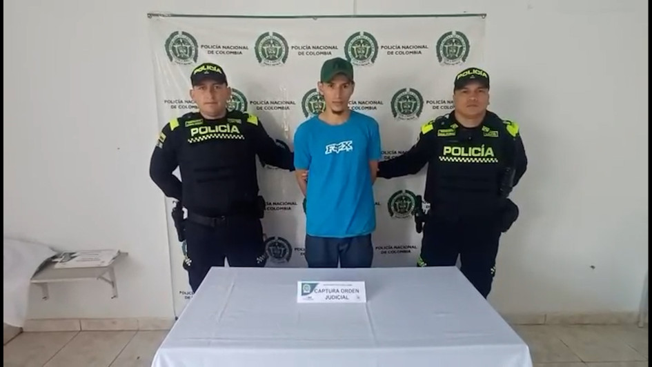 Cristian Andrés huyó con la moto tras el crimen y lo capturaron en Antioquia.