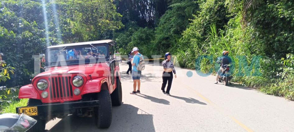 El pasajero murió en el lugar del accidente, registrado en la tarde del domingo.