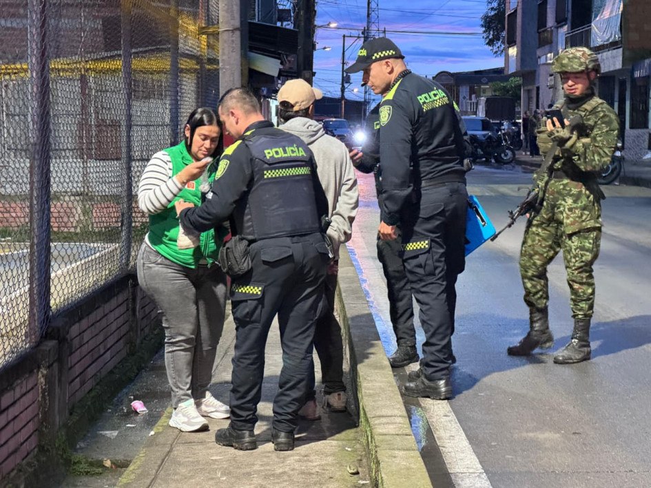 Autoridades realizaron operativos en distintos sectores de Armenia durante la última semana.