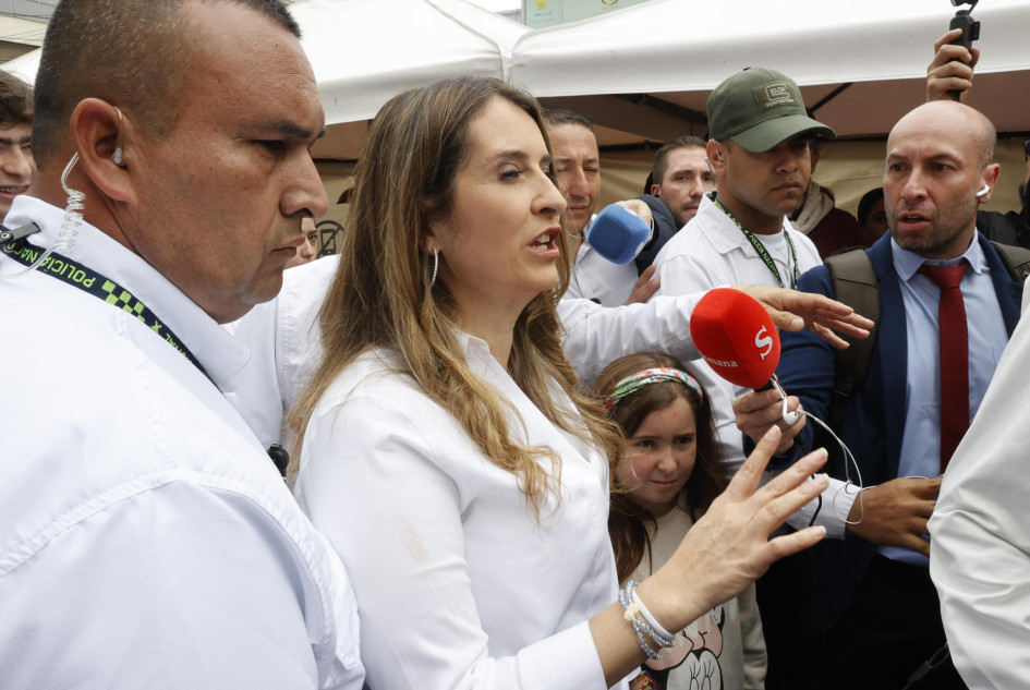 Paloma Valencia, senadora y candidata del Centro Democrático a la Presidencia de Colombia.