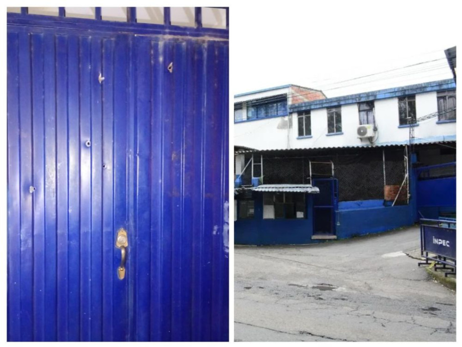 La Policía Metropolitana de Pereira confirmó que fueron trasladados cuatro internos de la cárcel La 40 a otros centros del país, por alteración al orden 