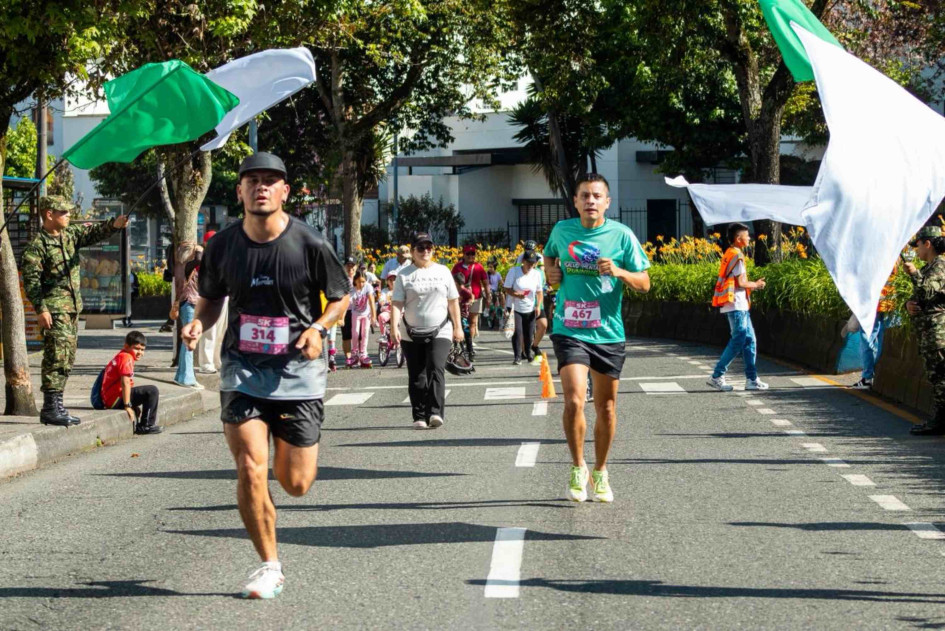 Carreta Atlética por la Salud Mental, en Manizales