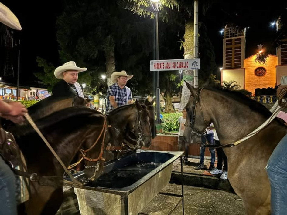 Encuentro de caballistas en Samaná
