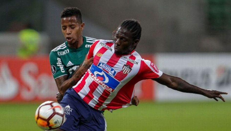 Copa Libertadores: un irregular Junior se mide a un sólido Palmeiras líder del Brasileirao