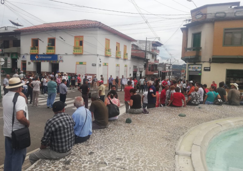 Campesinos y diferentes sectores sociales del municipio de Riosucio (Caldas) están inconformes con el aumento en el avalúo catastral. 