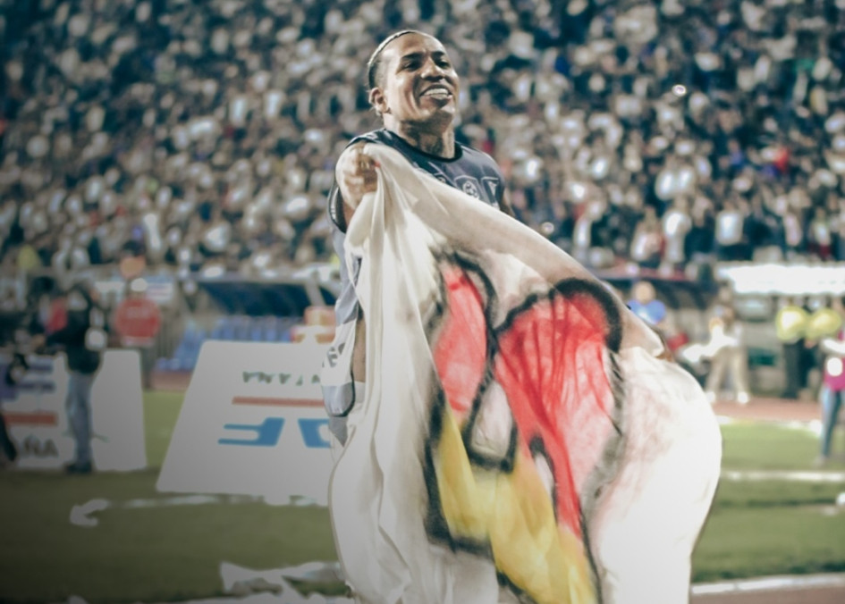 Esta es una de las cinco imágenes que publicó Dayro Moreno en la previa del clásico en el que el Once Caldas visitará al Deportivo Pereira. Le recordó a su rival que jugó en la B. Conozca las otras cuatro fotos, cada una con un mensaje particular.
