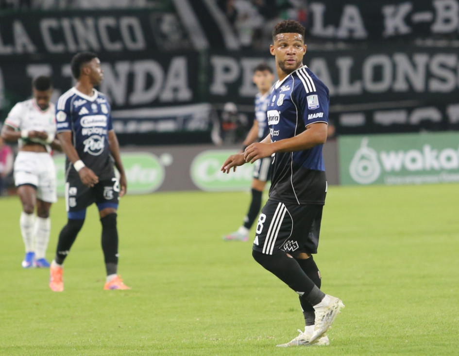 Frank Fabra, lateral izquierdo de Deportivo Independiente Medellín, experiencia en el Poderoso para la Copa Libertadores 2026. Los paisas debutan en el torneo continental.