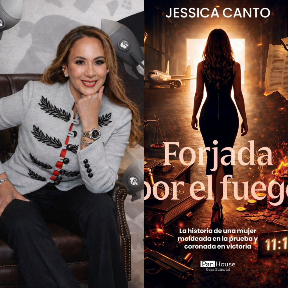 La abogada y escritora panameña Jessica Canto lanzará su libro  Forjada por el fuego en Colombia