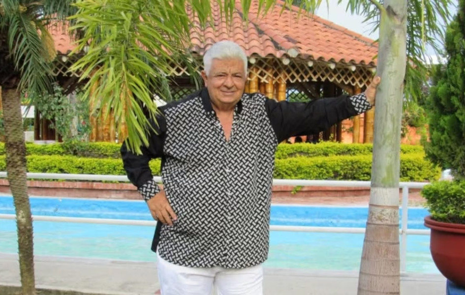 El caldense Santiago Mejía, fundador y director de la legendaria Orquesta La Octava Dimensión.