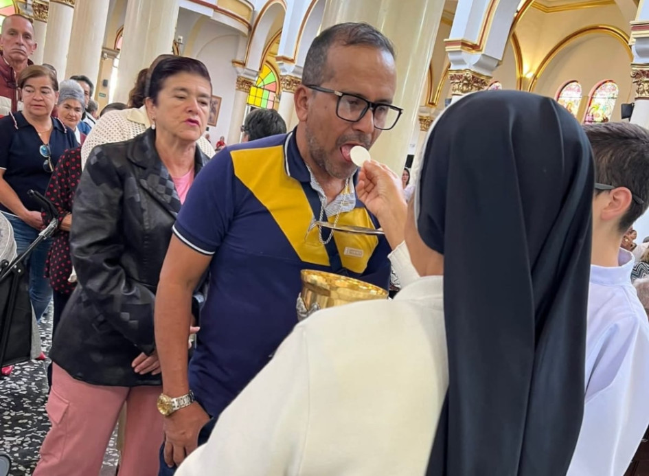 Eucaristía por los enfermos en Manzanares (Caldas).