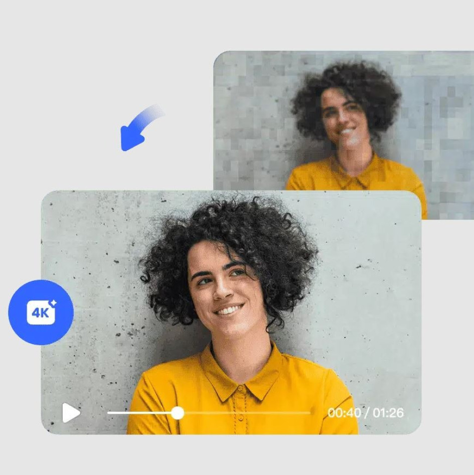 Los 6 mejores mejoradores de video con IA en 2026