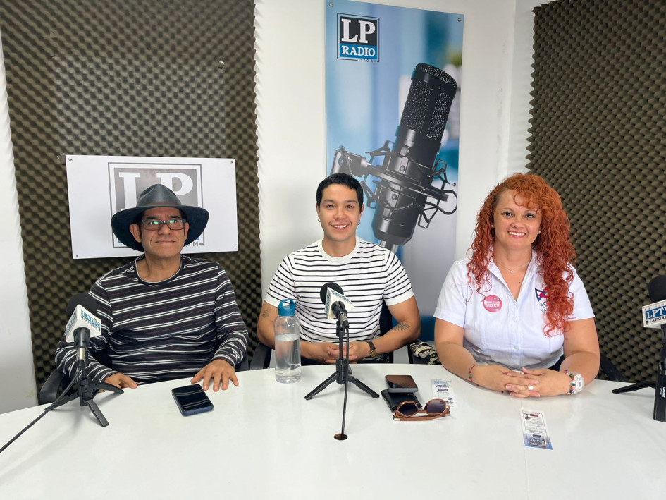  Marco Ospina, Damián Rodríguez y Carolina Valencia Mosquera, integrantes de la Asamblea de Profesores de la Universidad de Caldas. 