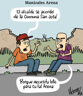 Caricatura 21 de diciembre del 2024: Manizales Arena