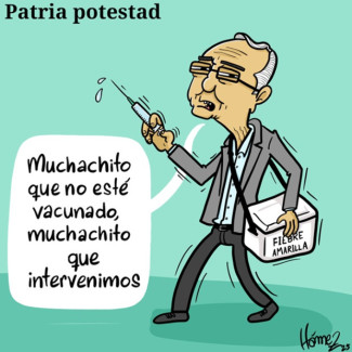 Caricatura 12 de abril del 2025: Patria potestad de los menores de edad
