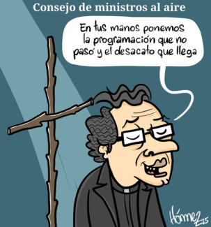 Caricatura 21 de abril del 2025: Consejo de Ministros al aire