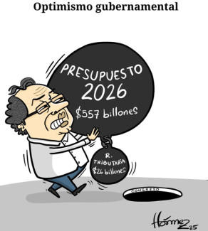 Caricatura 31 de julio del 2025: Optimismo gubernamental