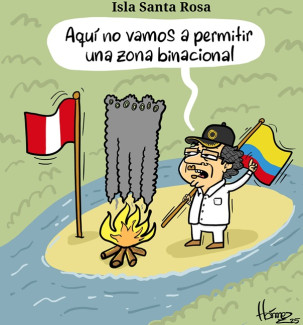 Caricatura 7 de agosto del 2025: Isla Santa Rosa