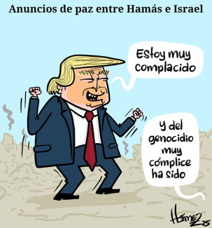 Caricatura 10 de octubre del 2025: Anuncios de paz entre Hamás e Israel