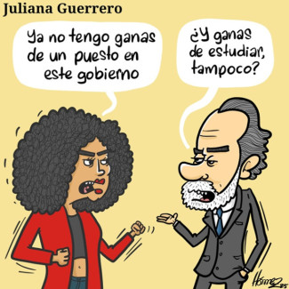 Caricatura 14 de noviembre del 2025: Juliana Guerrero