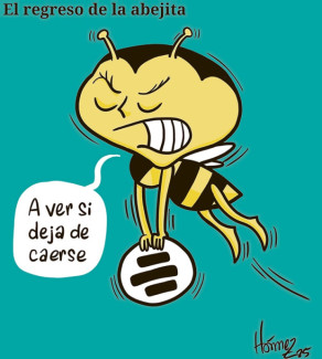 Caricatura 15 de noviembre del 2025: El regreso de la abejita de Conavi