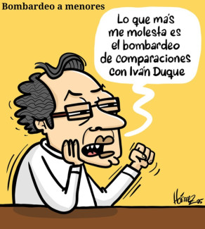 Caricatura 17 de noviembre del 2025: Bombardeo a menores