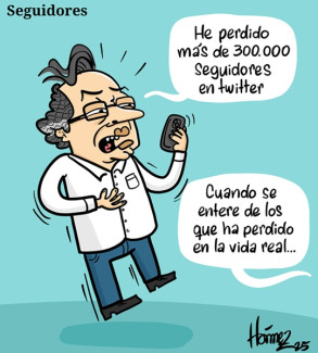 Caricatura 6 de diciembre del 2025: Seguidores